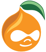 Peach themed logo for Atlanta Drupal Users Group (ADUG)