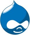 Drupal cms logo