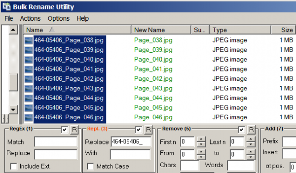 sequentially named files in bulk rename program